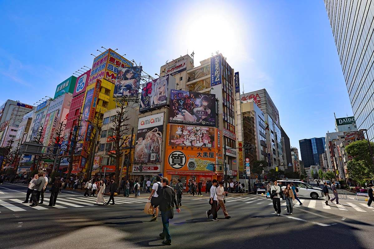 Akihabara Electric Town in Tokyo - a must visit place with teenagers in Japan