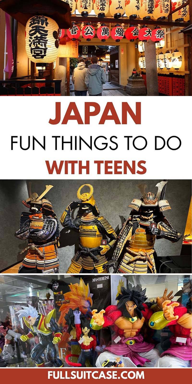 Fun things to do with teens in Japan