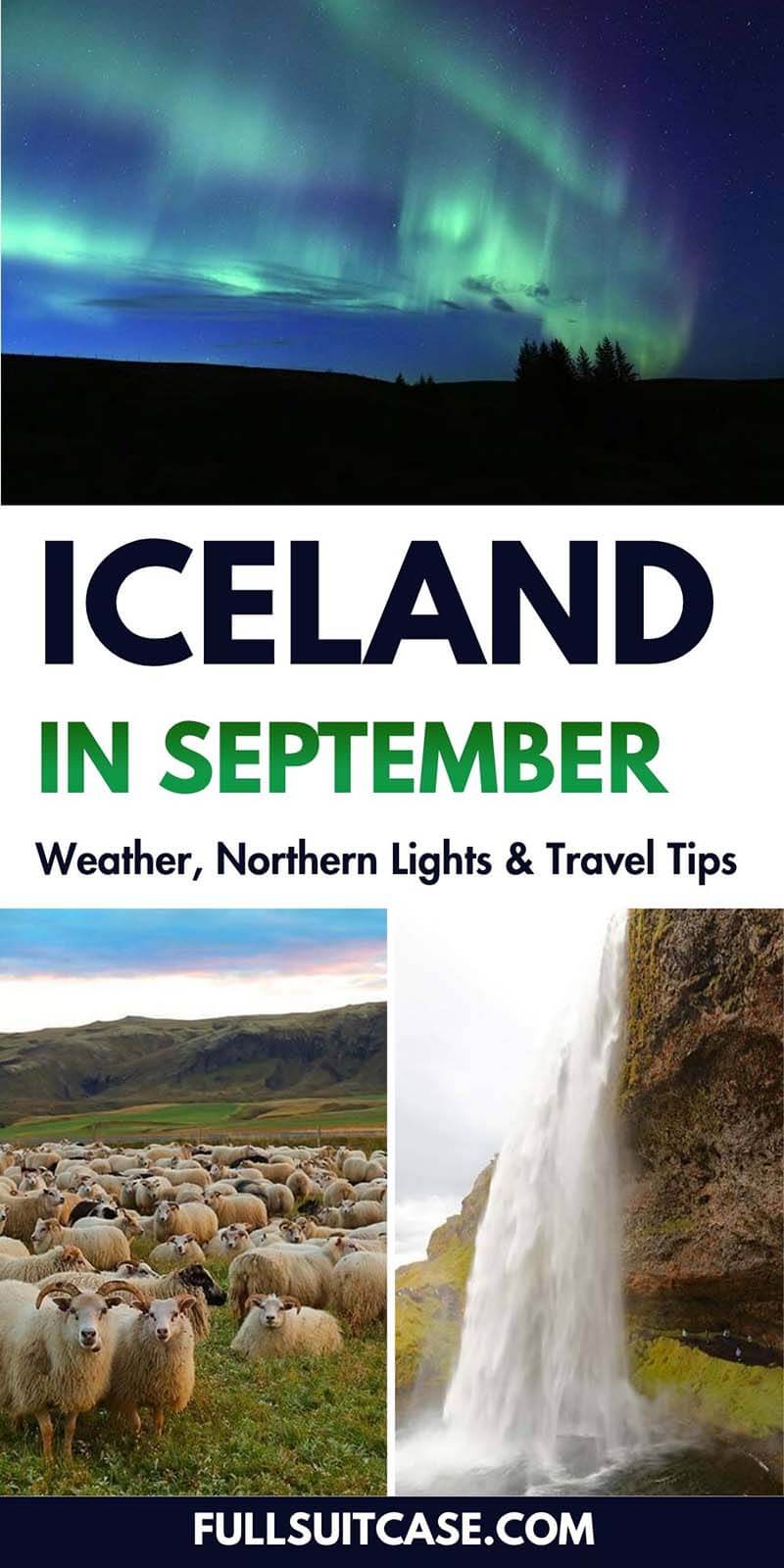 Iceland in September - weather, northern lights, and travel tips