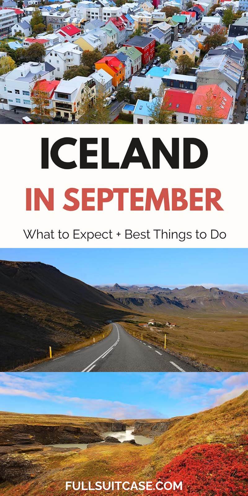 Iceland in September - what to expect and best things to do