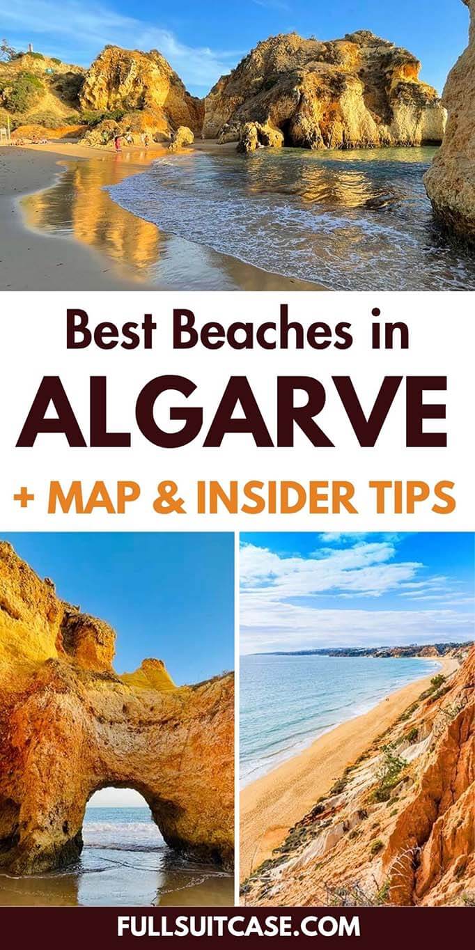 Most beautiful beaches in Algarve, with map and insider tips