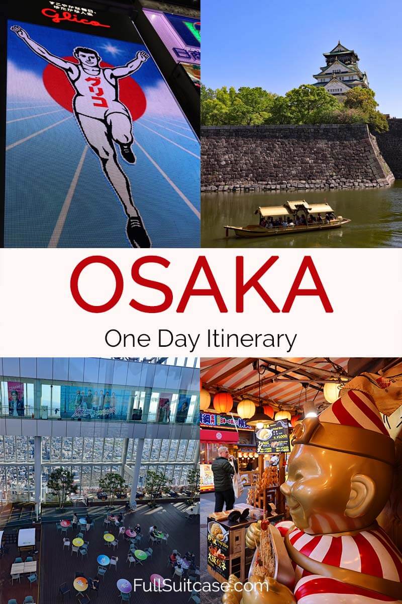 Osaka one day itinerary