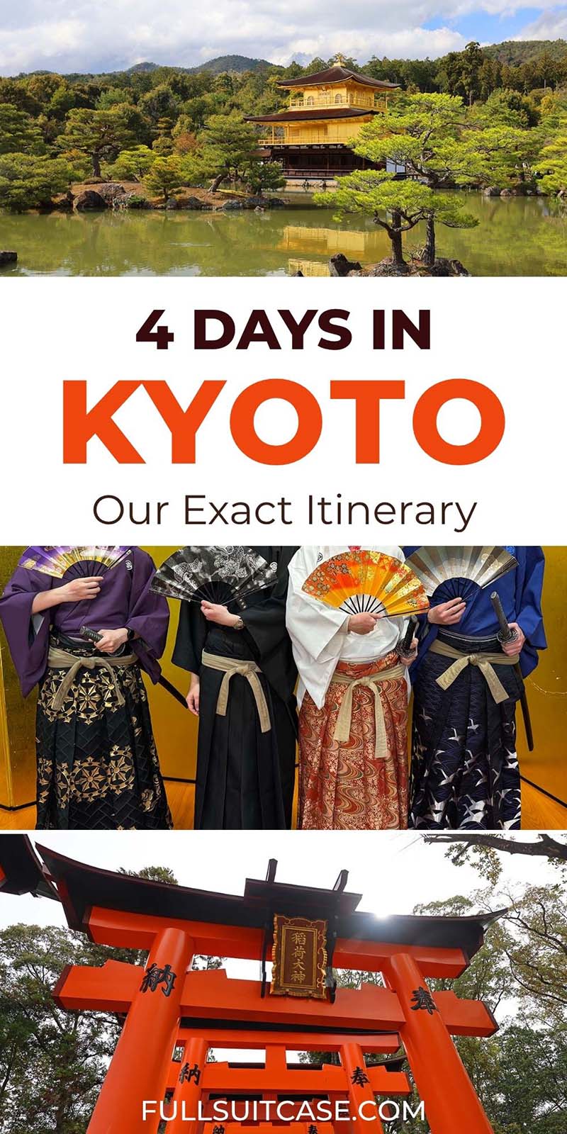 4 days in Kyoto - our exact itinerary