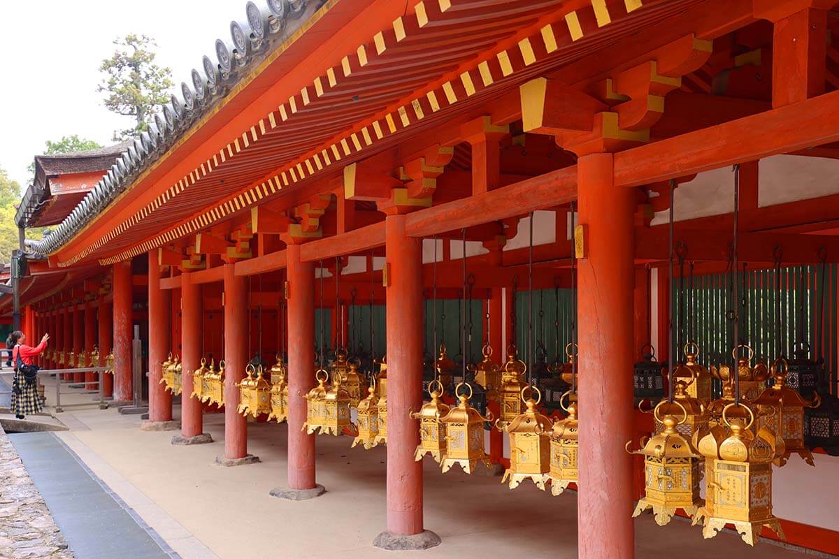 Kasuga Taisha lantern shrine in Nara, Japan