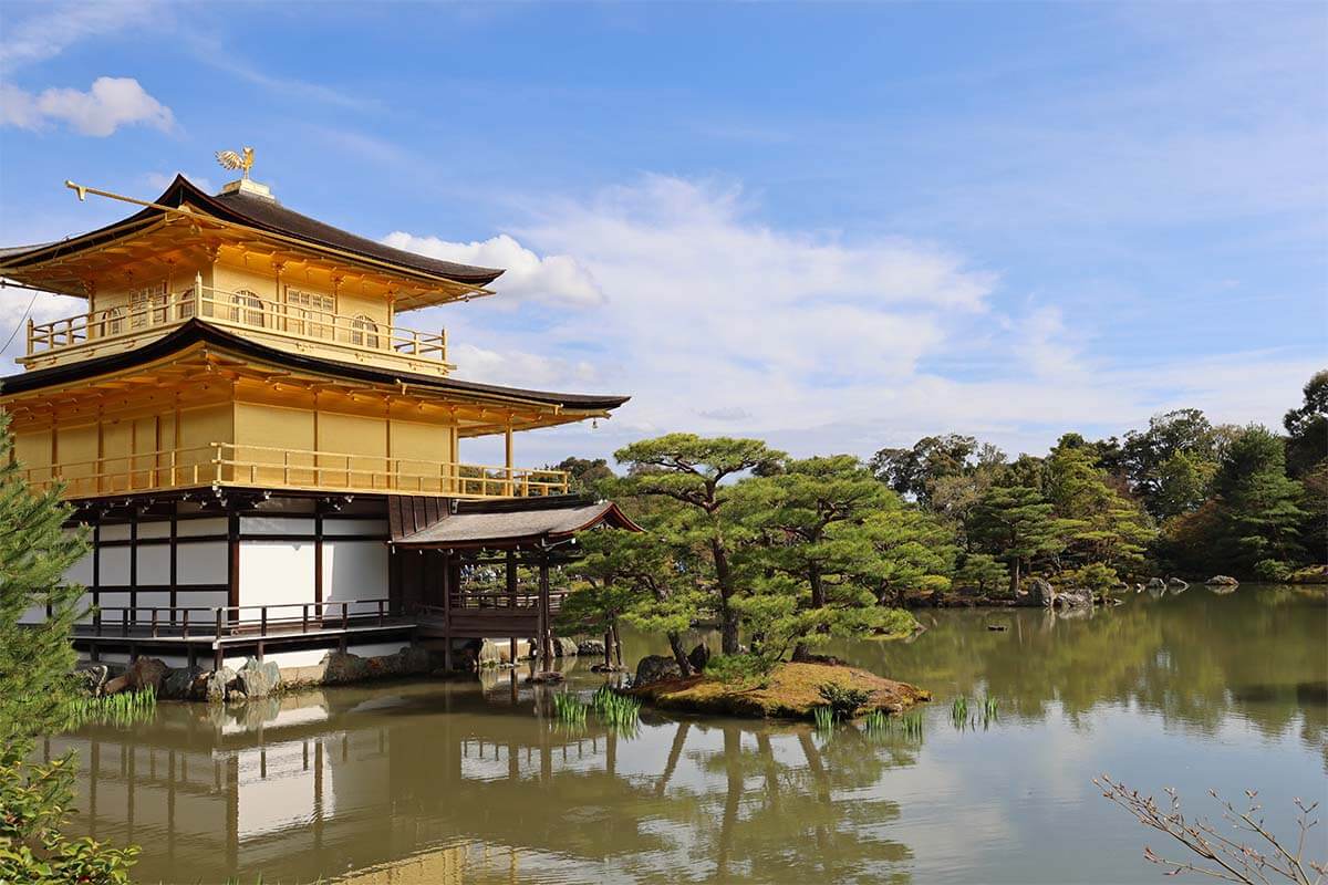 Kinkaku-ji Golden temple in Kyoto Japan