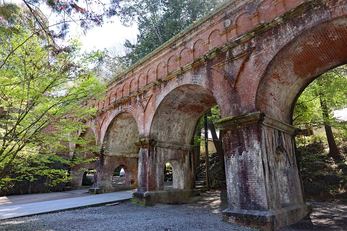 Waterway Pavilion aqueduct at Nanzen-ji temple in Kyoto