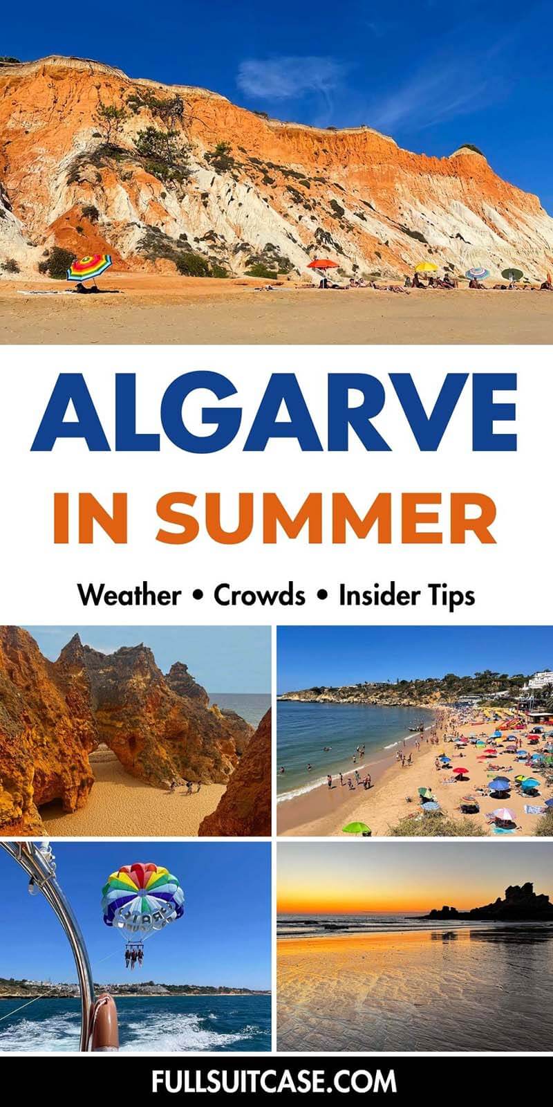 Algarve in summer - complete guide with weather, crowds, and insider tips