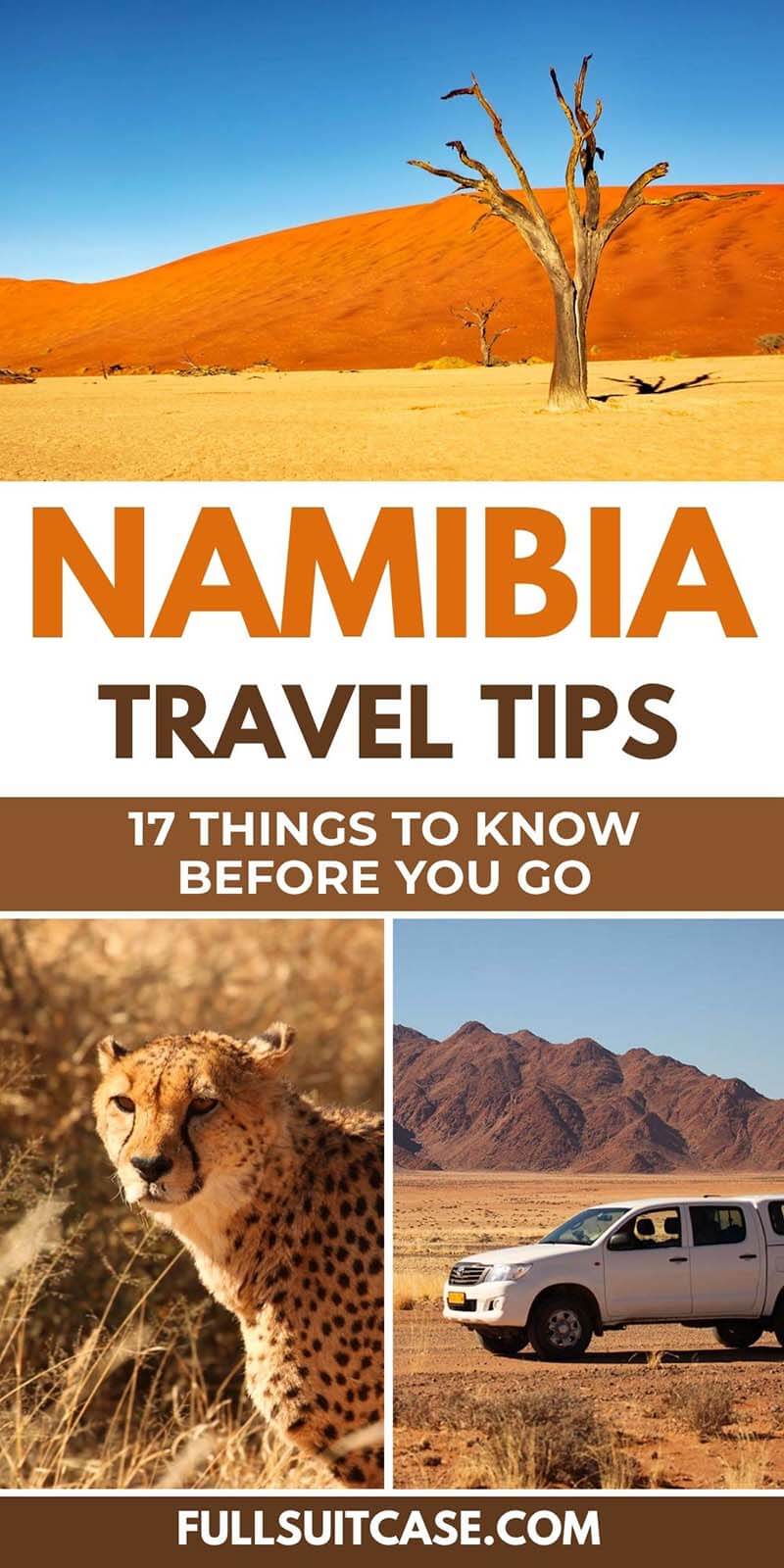 Namibia travel tips for a self-drive road trip