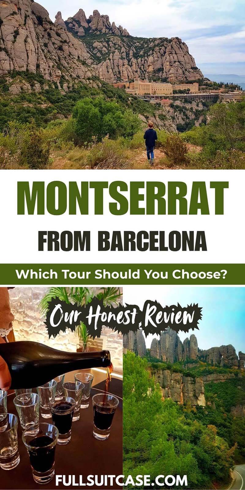 Montserrat from Barcelona - which tour should you choose and our honest review