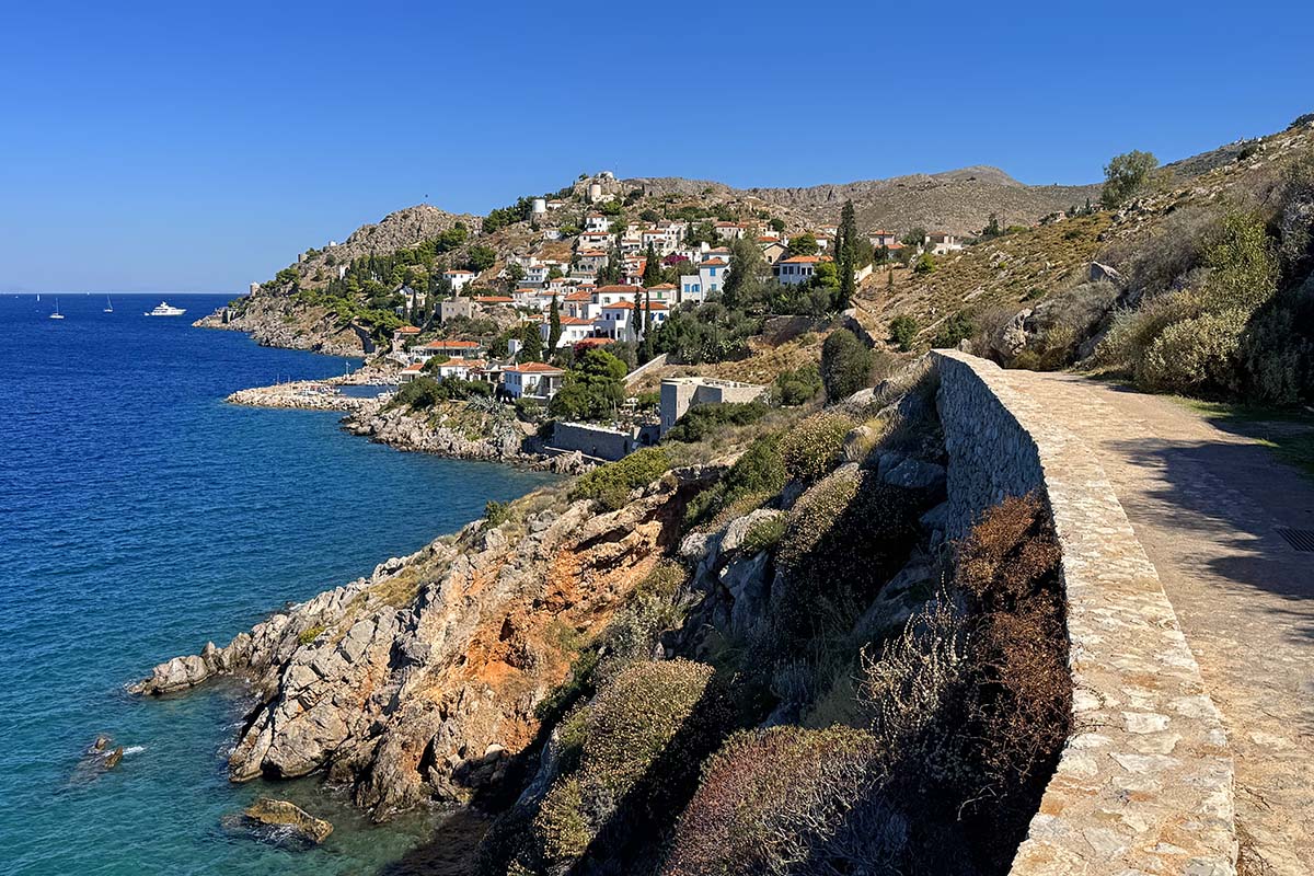 Hydra island near Athens in Greece