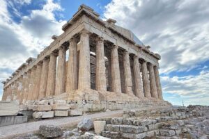 The Parthenon on the Acropolis, a must-see in Athens.