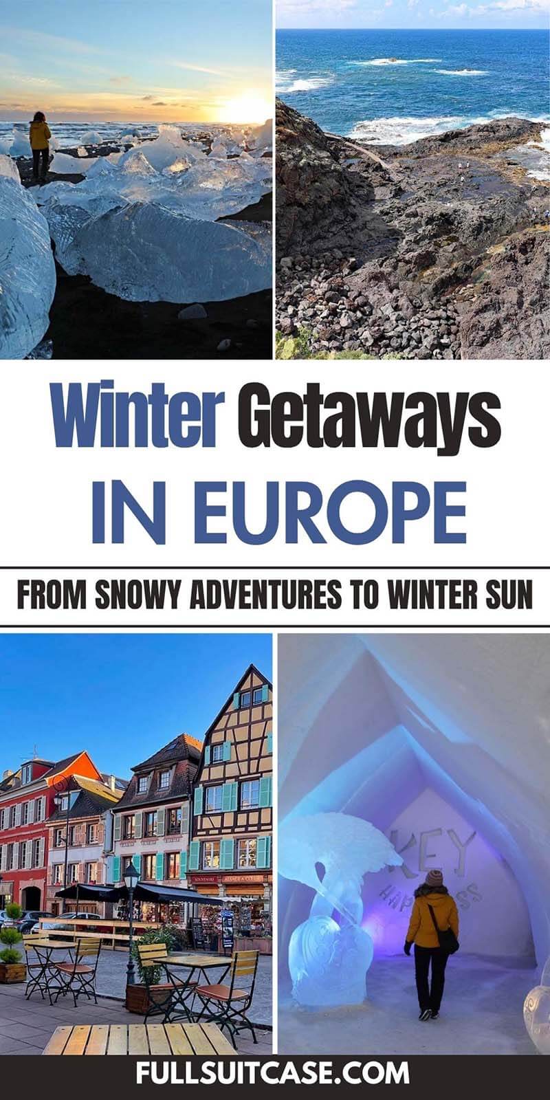 Winter getaways in Europe - from snowy adventures to winter sun